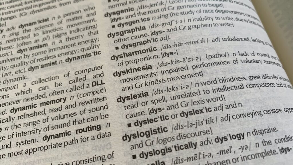 Particularitati ale predispozitiei spre dislexie